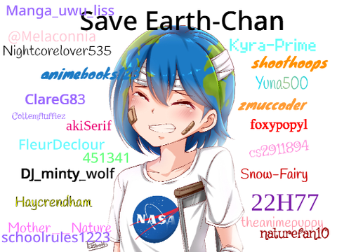 Sign if you want to save Earth-Chan! remix remix