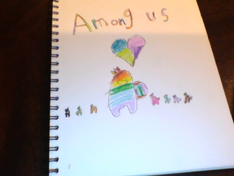 my among us drawing