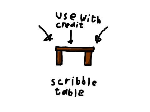 Scribble Table