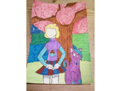 CJ cupcake and sprinkles