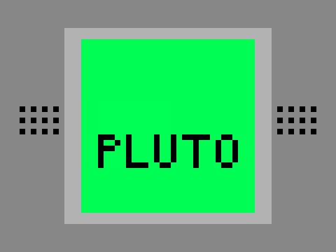 pluto screensaver