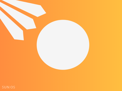 SunOS Login Screen Background