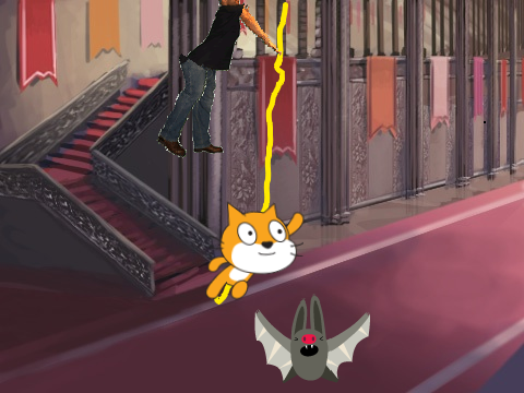 save the cat from the bat