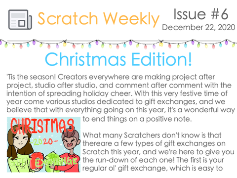 Issue #6 - Christmas Edition!