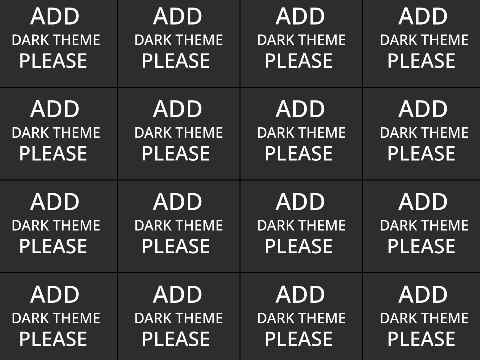 ADD DARK THEME (REMIX TILL SCRATCH TEAM SEES) remix