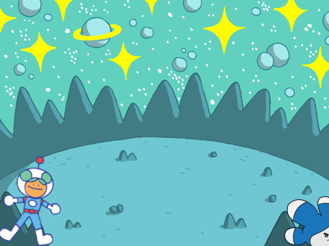alien fight!