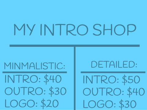 my intro shop!