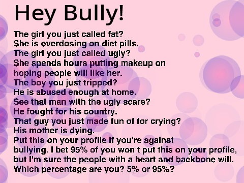 Bullies of Da World >:|