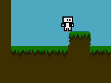 platformer art with platforming script