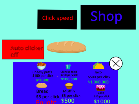 Food clicker w.i.p.c