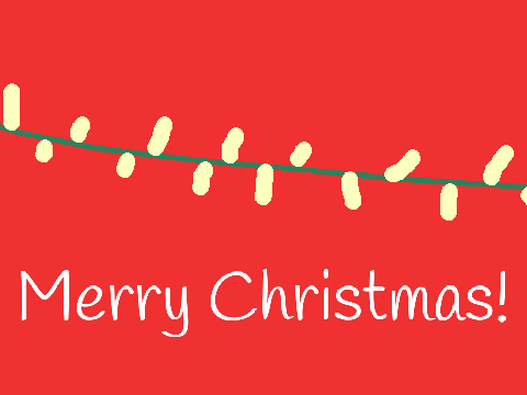 Merry Christmas!Happy Holidays!