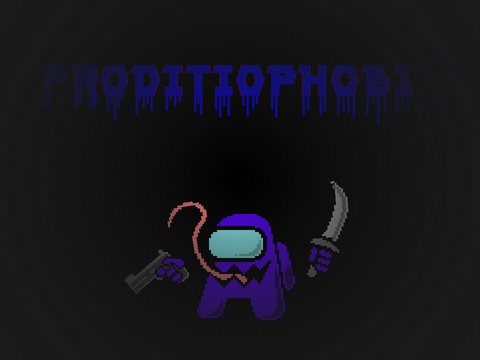 PRODITIOPHOBIA - An among us blue megalo