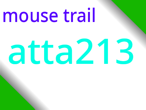 mouse trail