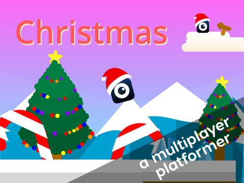 Christmas || A Multiplayer Scrolling Platformer #games #music #art #all