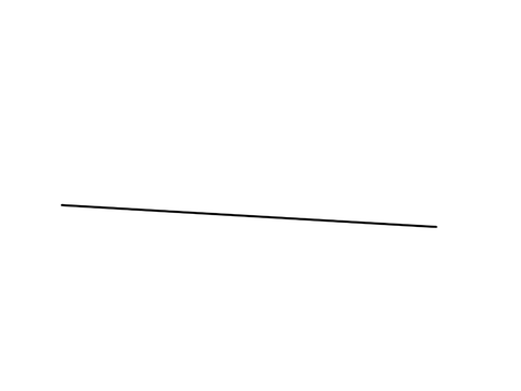 just a line