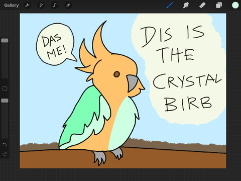 CRYSTAL BIRB