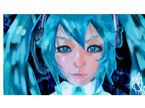 the vocaloid queen - more art improvement and thanks for continuing support