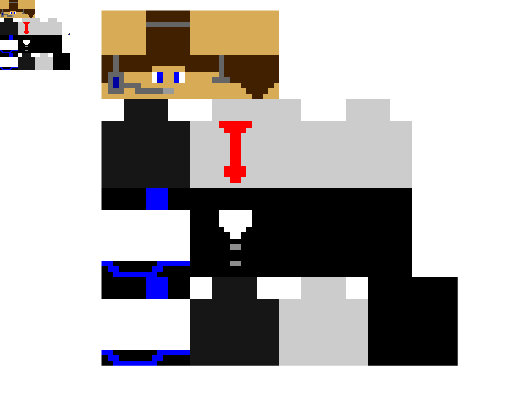 Junhardy's new skin! (Minecraft)