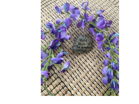 Void's actual gravestone