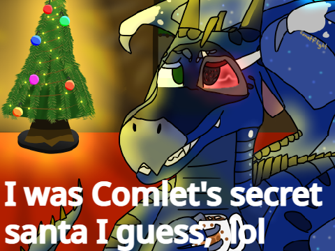 an epic Christmas present for Comlet in a pear tree!