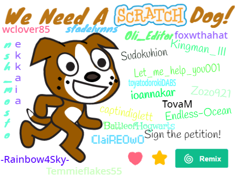 Petition to add a Scratch Dog! remix remix remix remix remix remix remix remix remix remix remix