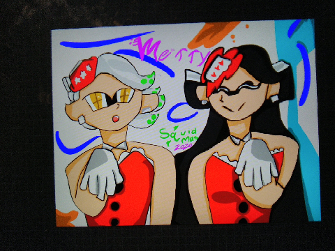 Merry Squidmas 2020 (Art Dump-)