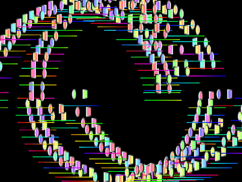 regenboog spiraal remix