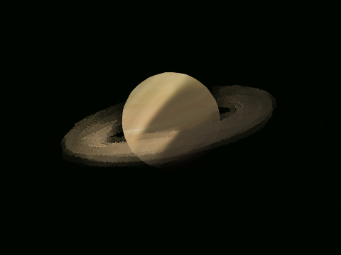 Saturn ~ Photoshop