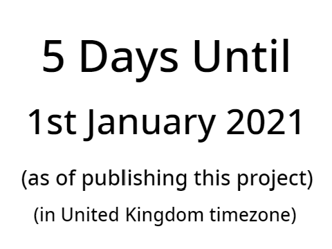 5 Days Left