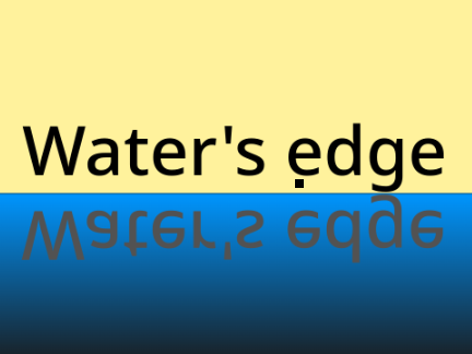 Water's edge