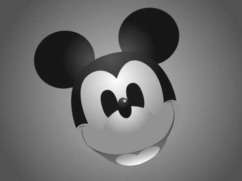 Old Mickey vector