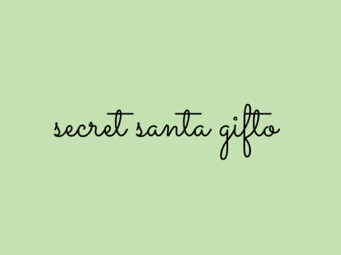 secret santa gifto :>