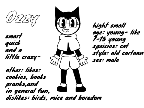 created an old fashioned oc (oh and im thinkin of movin accs nothin new...)