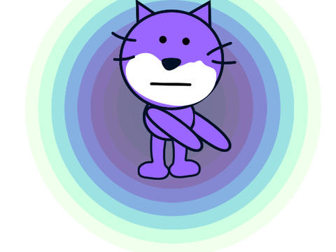 crazy cat