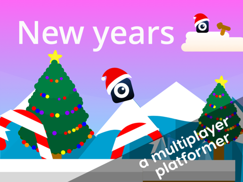 New Years || A Multiplayer Scrolling Platformer #games #music #art #all remix