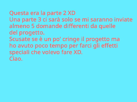 Curiosità su di me (parte 2) (ri-pubblicazione)