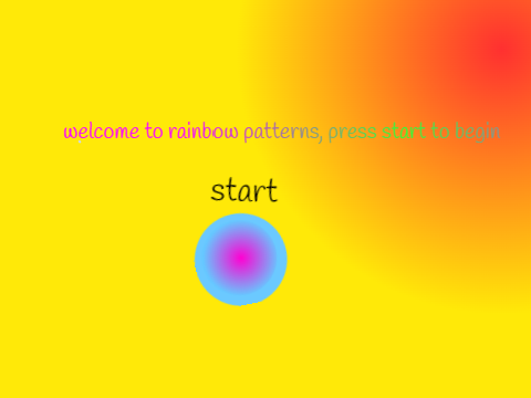 rainbow patterns