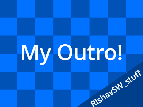My Outro