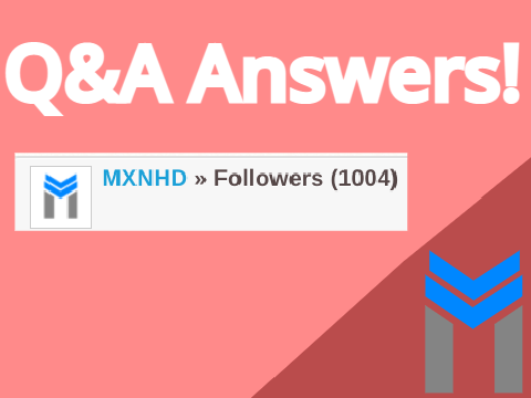 1k Q&A Answers!