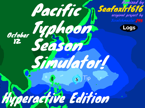 Pacific Typhoon Season Simulator but the ocean does the best of it's ability