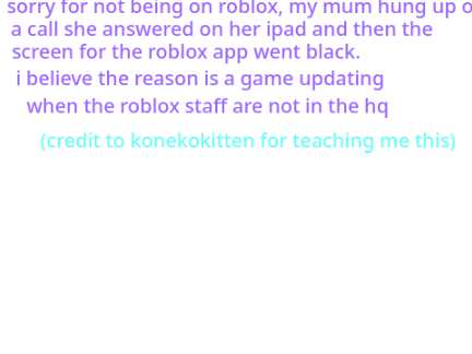 Why I'm Not On Roblox...