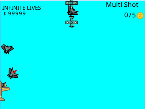 Shoot 'Em Up Game Hacked
