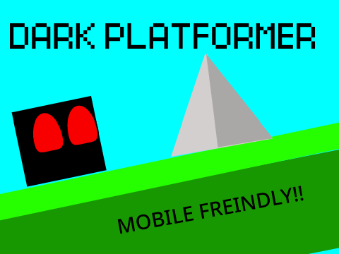 Dark Platformer [HARDER LEVELS] #games #all