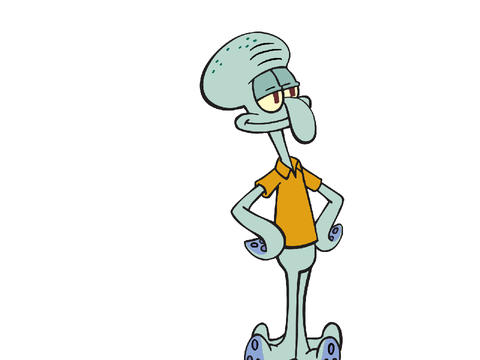 Squidward gets roasted 
