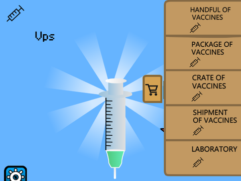 Vaccine Clicker (v 1.2) - #Games remix