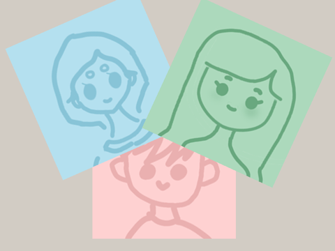 ⤻ a little post-it pfp shop (free !) ⤻