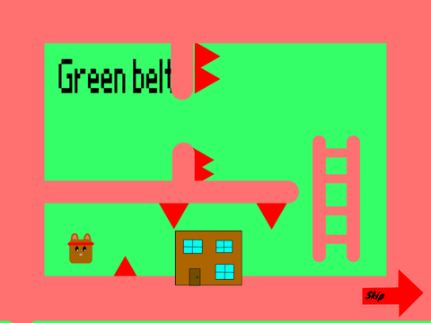 Karate hamster platformer