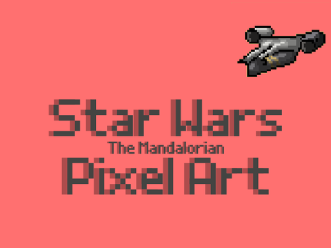 Mandalorian Pixel Art