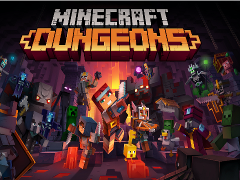 MINECRAFT 《DUNGEONS》Extended theme but it’s super fast