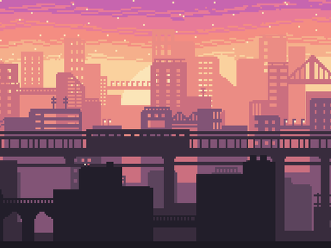 Parallax Pixelart #Visual